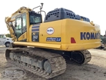 Back of used Excavator